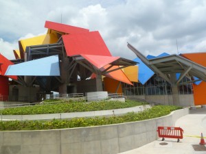 A new museum (not yet opened) designed by the world famous Frank Gehry.